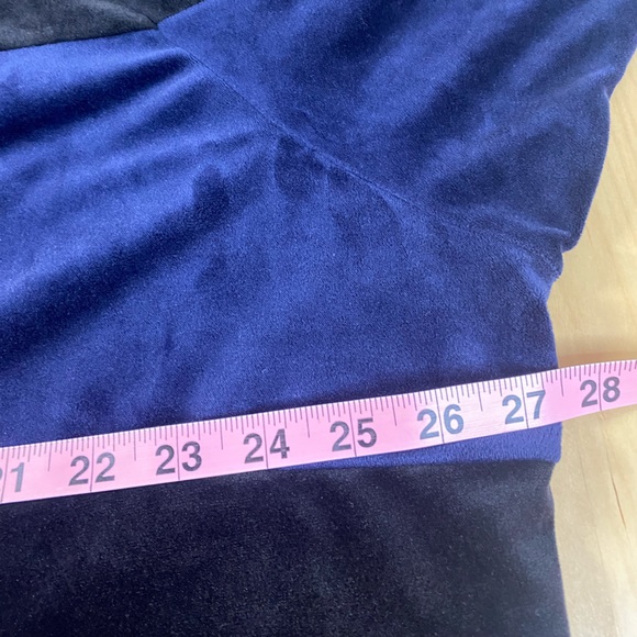 Blue & Black Velour Champion Sweat Suit - Size XXL - Picture 6 of 8